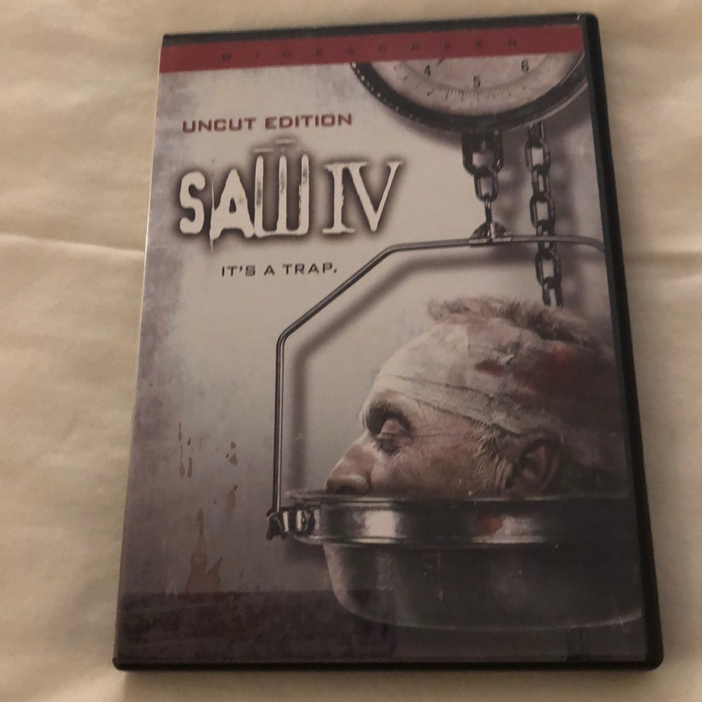 SAW IV DVD (UNCUT EDITION)